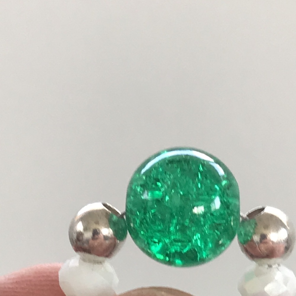 Vintage Crackle Glass Style Beaded Jewelry Combo - Picture 6 of 9